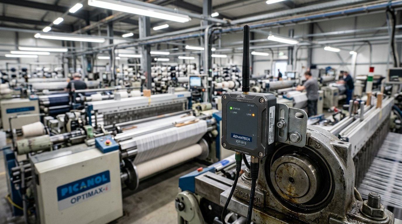 Textile mill predictive maintenance